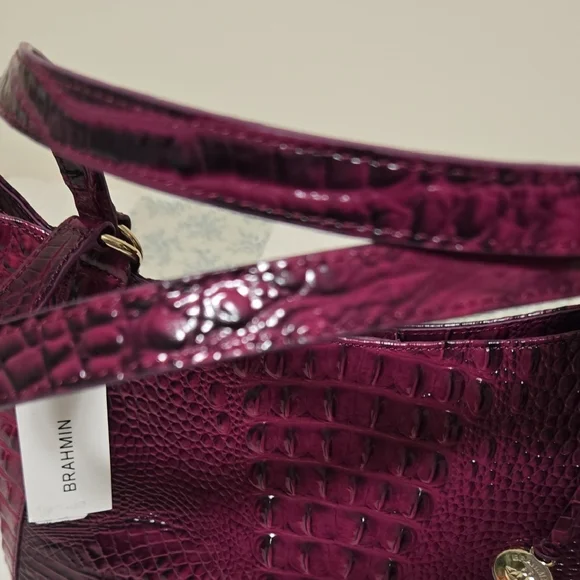 NWT Brahmin Aliza Tote in Sugar Plum Melbourne. HTF. RARE - Picture 7 of 16